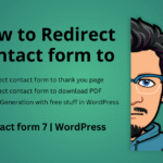 Solved to redirect contact form 7 after submit to download pdf
