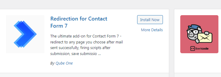 redirect for contact form 7 WordPress plugin
